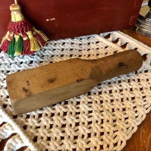 Vtg wooden pestle, muddler, masher, smasher 🌻